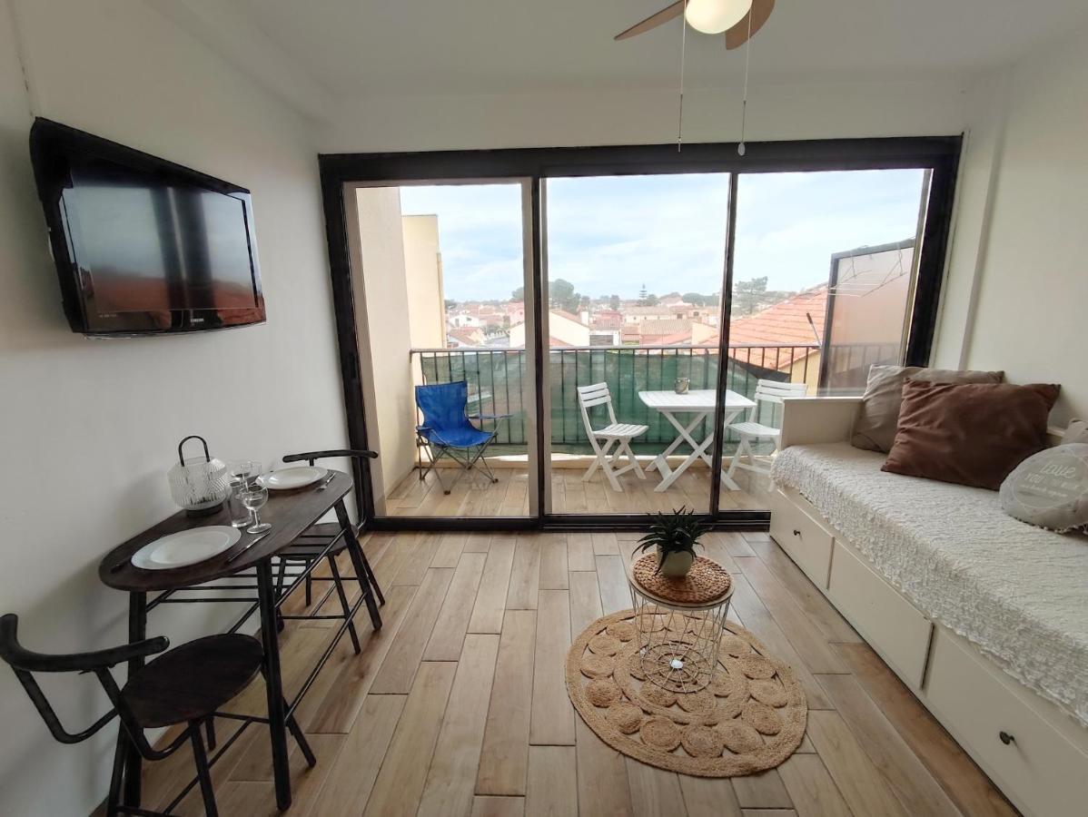 Beau Studio A 1 Minute De La Plage Canet-en-Roussillon Luaran gambar